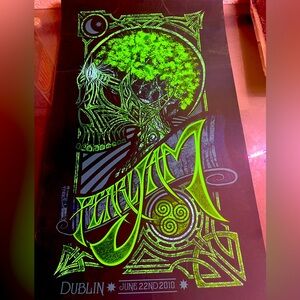2010 Pearl Jam Poster